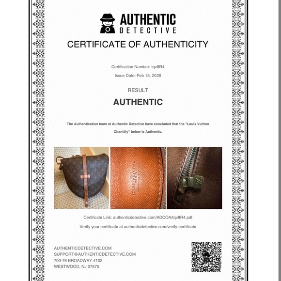 Louis Vuitton Chantilly-GM includes dust bag and COA - Picture 16 of 16